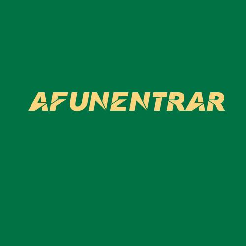 Logo da AFUNENTRAR